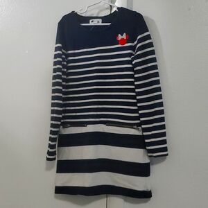 Gap Disney Minnie Stripped Longsleeve dress